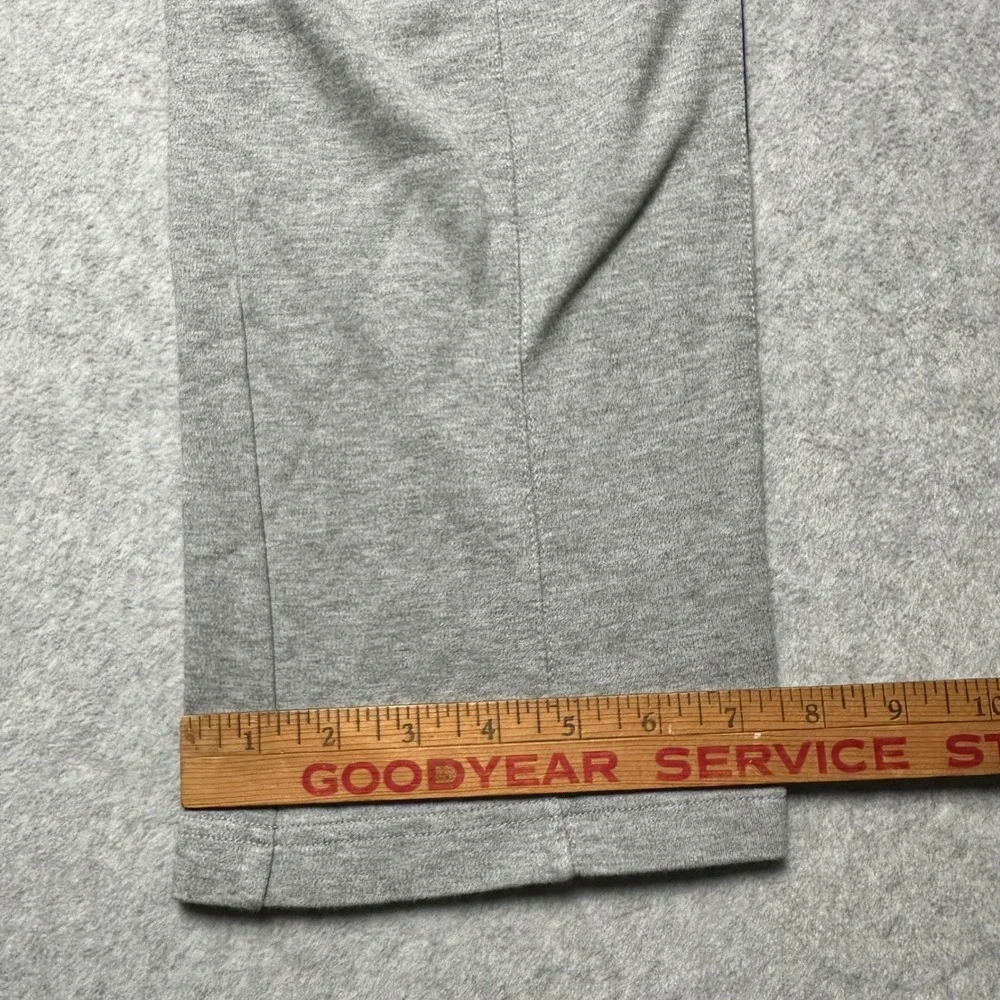Polo Ralph Lauren Performance Mens Gray Navy Stripe Zipper Pocket Sweatpants M